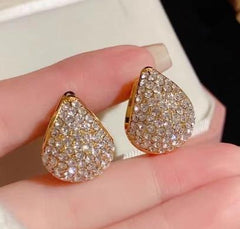 Brinco Pérola Allure Joias Banhado em ouro 14k