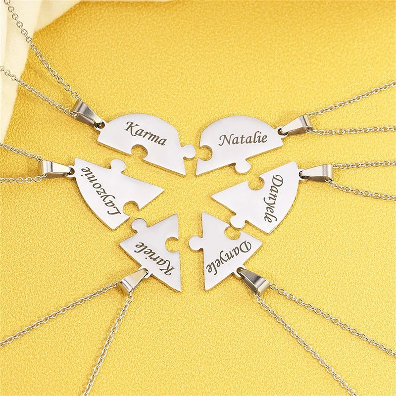 Colar Quebra Cabeça Personalizável