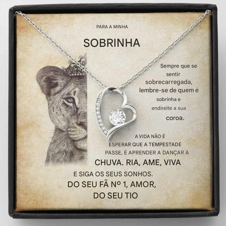 Colar de coração oco com pingente de amor simples em prata S925